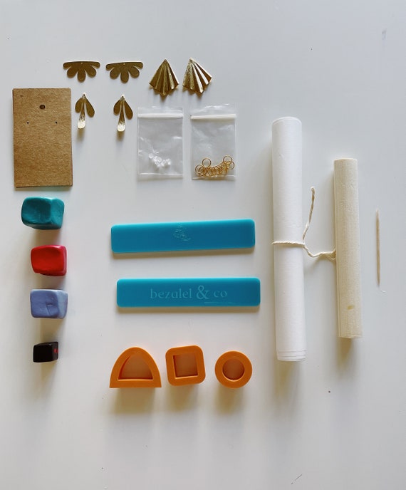 DIY Polymer Clay Earrings Kit Design Your Own Clay Earrings 