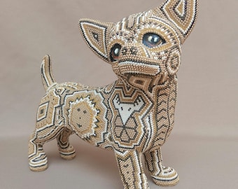 木彫動物⑅犬(ブルドッグ)⑅インドネシア 木彫り 犬 フレンチブルドッグ 木製 置物 インテリア雑貨（木材：タモ