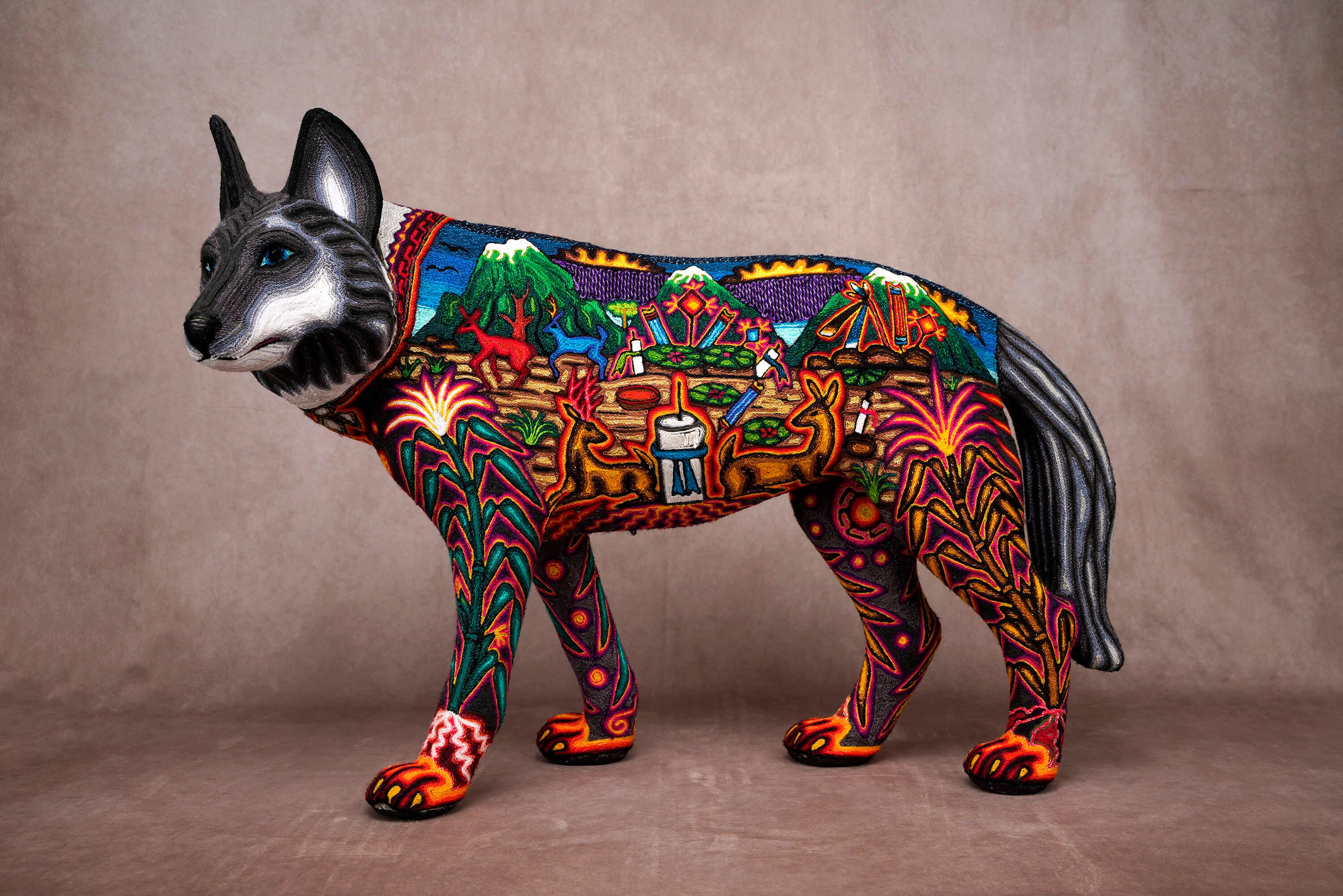 Huichol Art Loup Samirawi