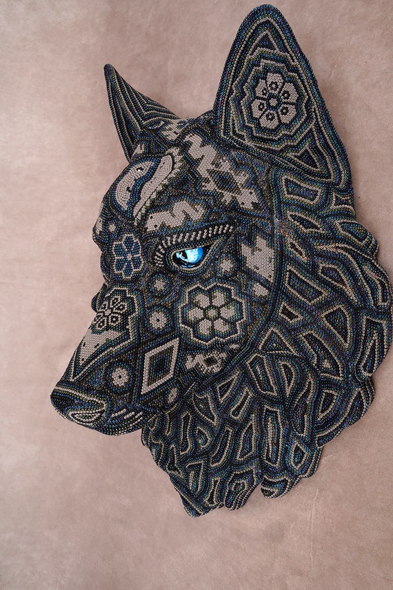 Authentic cheap huichol art