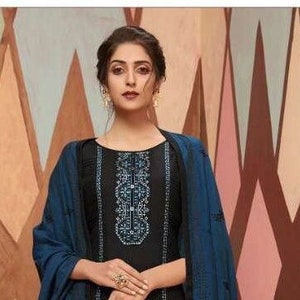 Readymade Designer Patiyala Suit, Punjabi Patiyala Suits, Readymade Salwar Suits (Size L)