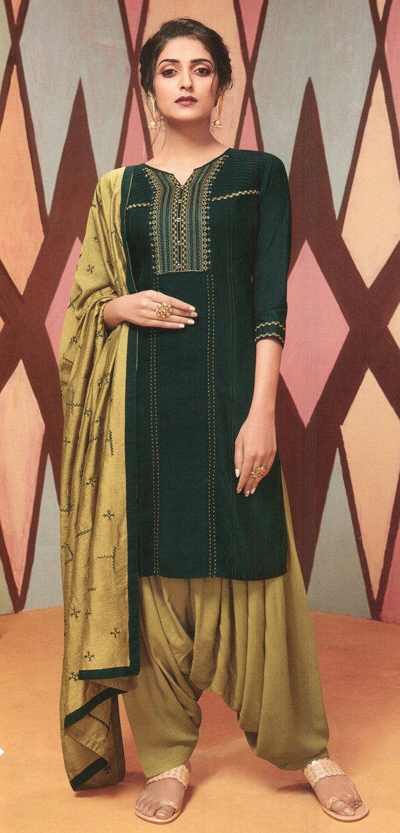 Buy Readymade Designer Patiyala Salwar Suits, Punjabi Salwar Suits