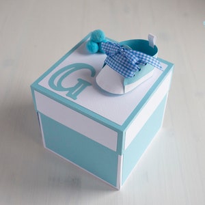Explosionbox nascita Baby boy e Baby girl