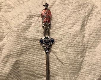 Kultiger Vintage RCMP Versilberter Löffel C.1950