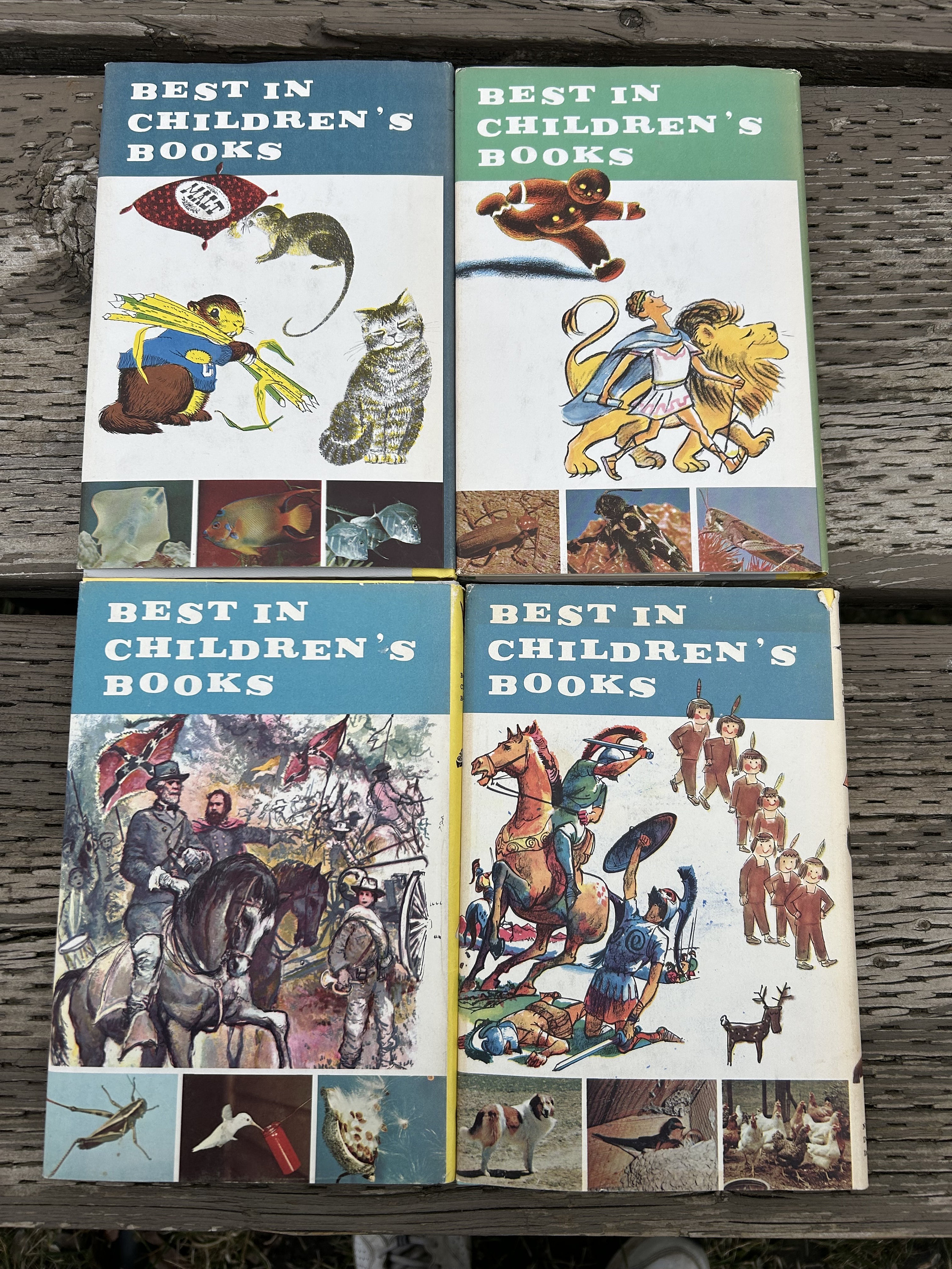 A Vintage Selection of 4 Best in Children's Books D. 1958 by
