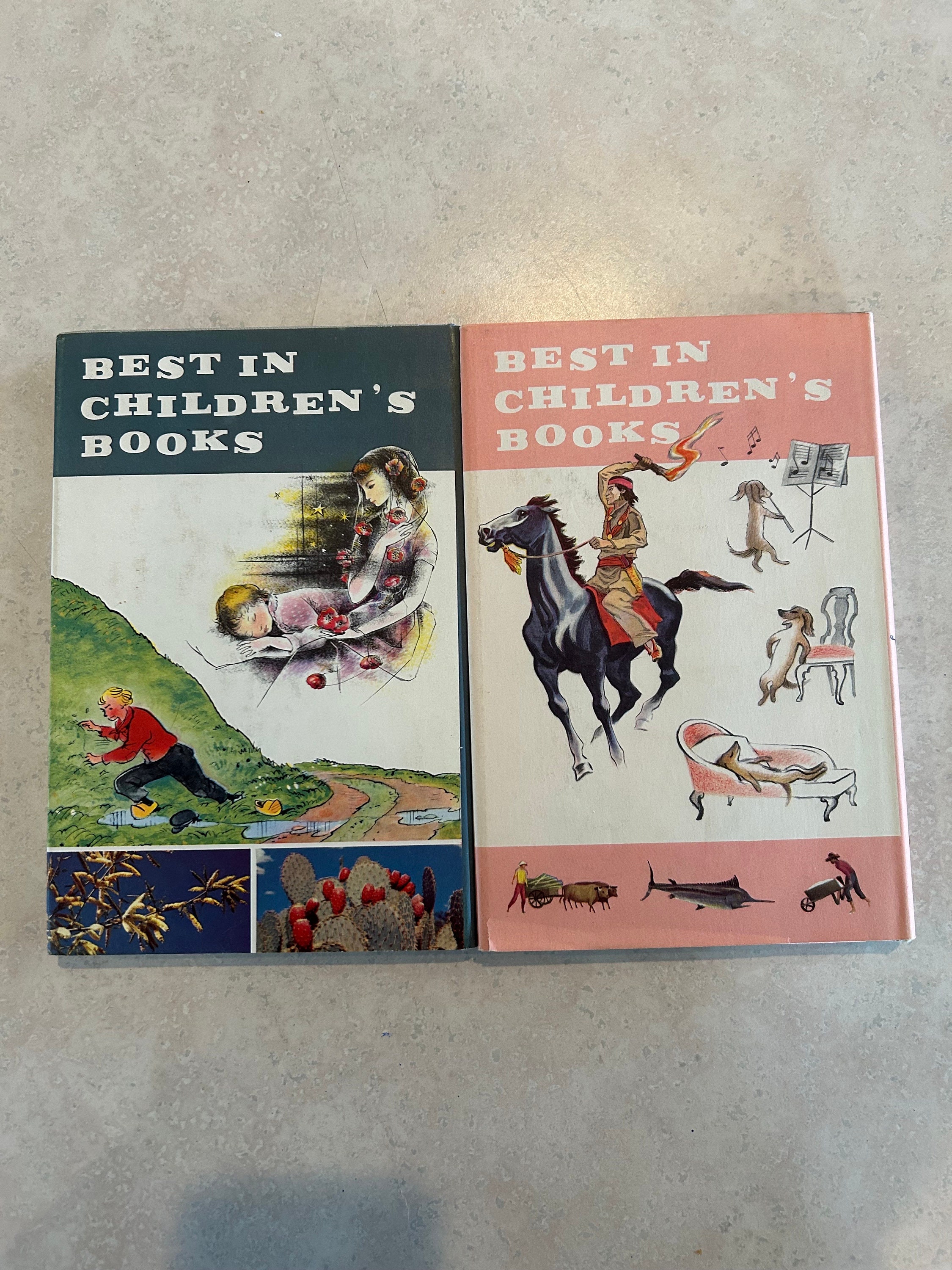 A Vintage Selection of 4 Best in Children's Books D. 1958 by