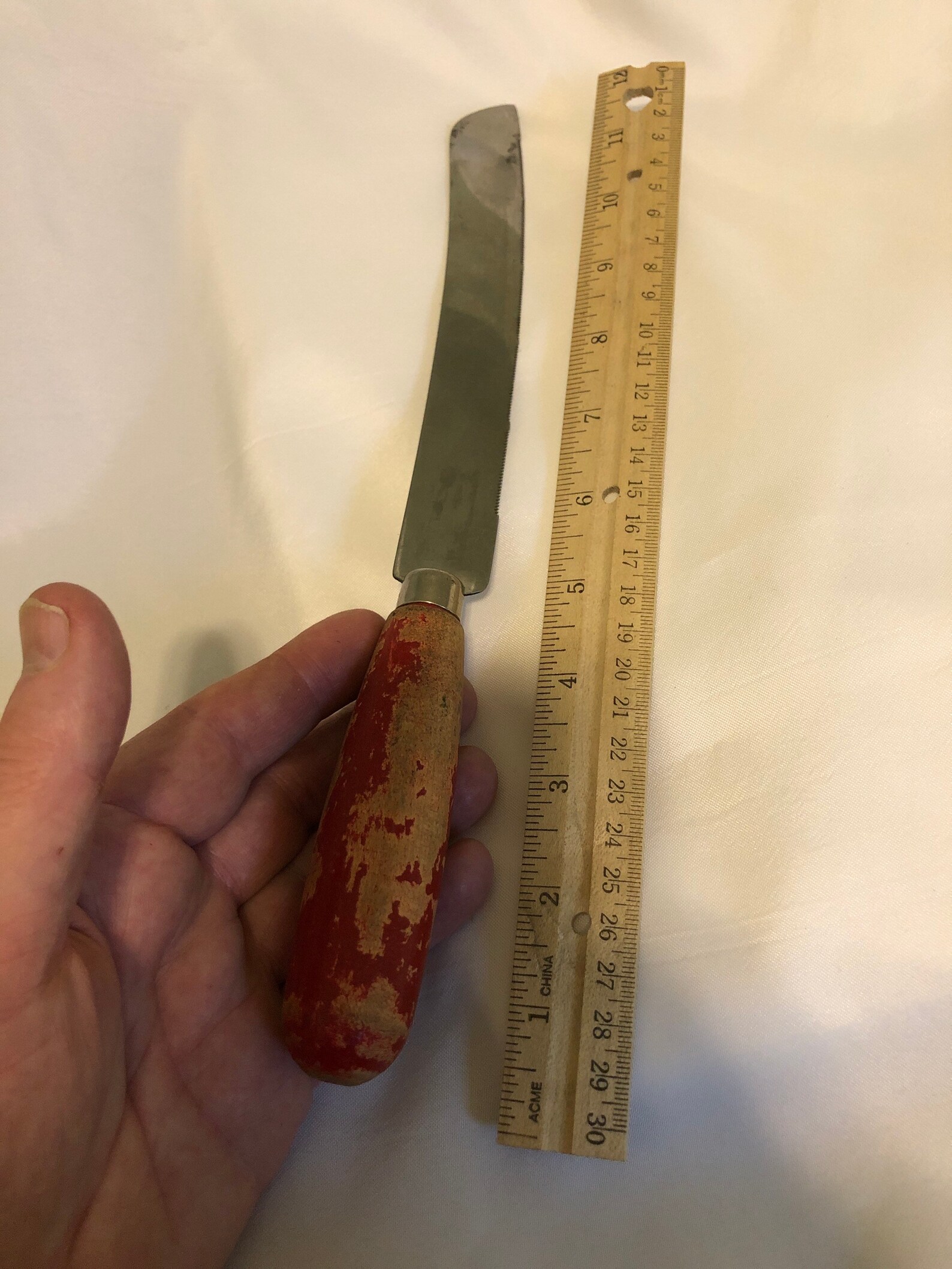 A Vintage bread knife by Burns Stainless Steel Sheffield Etsy