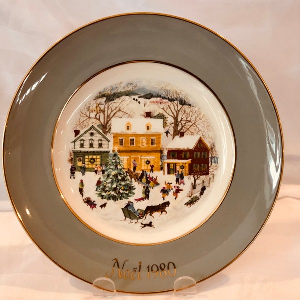 Avon Wedgewood Christmas Plate Etsy