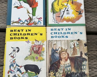 A Vintage Selection of 4 Best in Children's Books D. 1958 by