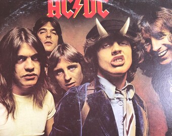 Original AC/DC Highway To Hell Vinyl Record LP 1979 Album Acdc Ac