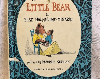Vintage Children's Book, little Bear by Else Holmelund Minarik 1957 - Etsy