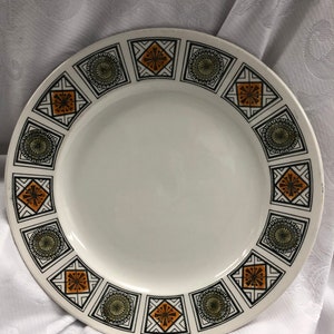 Vintage Kathie Winkle Michelle Pattern Side Plate by Broadhurst Pottery Staffordshire England C. 1960  preowned in Very Good Condition