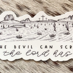 Devil Can Scrap Sticker