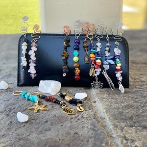 Spiritual Loc Jewelry- boho loc jewelry- African Loc Jewelry- Various of loc Jewelry