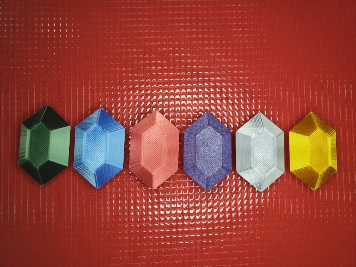 BOTW Rupee Collection Etsy