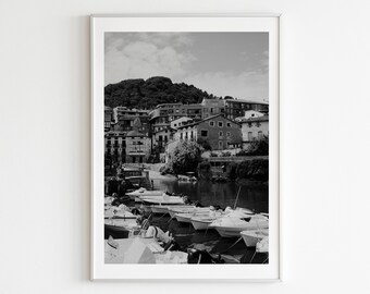 European Landscape B&W Photography Coastal Spain wall art