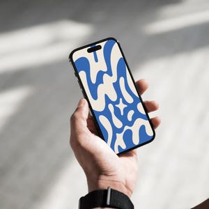 Abstract iPhone Wallpaper | Groovy Gradient Phone Background | Modern Digital Art Download | Aesthetic Phone Wallpaper | Instant Download