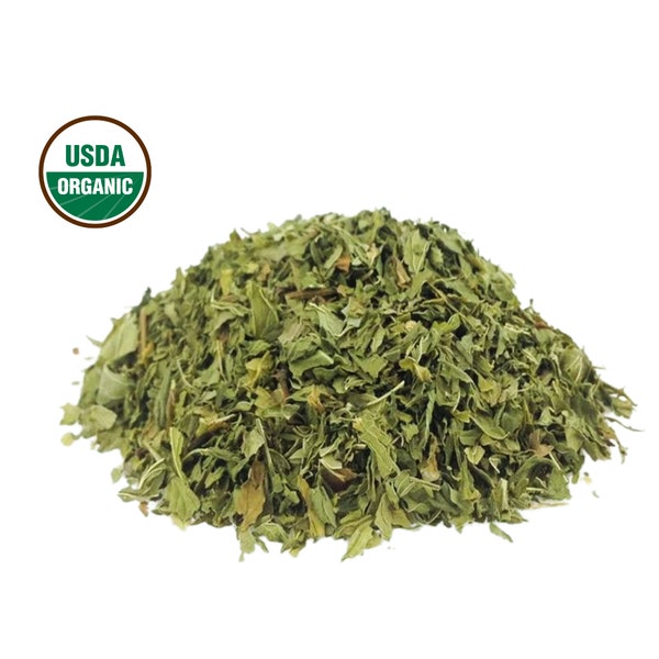 Hoja de papaya, orgánica, 1 lb a granel - cortada y tamizada / té / PayPaw Loose Dy Herb