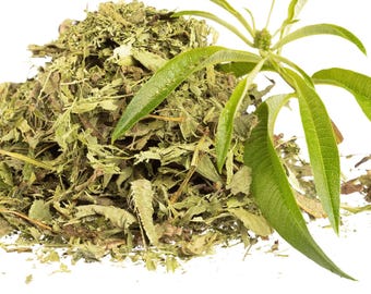 Lemon Verbena Tea Leaf, 1lb | Lemon Bee Bush | Aloysia Citriodora | Dried Loose Herb