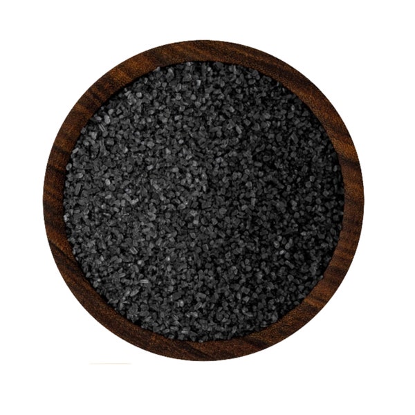 Hawaiian Black Sea Salt Sal Negra | Fine or Coarse Grain Lava Salt