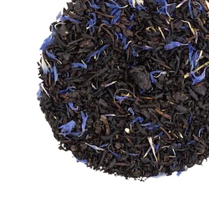 Earl Grey Tea Blend, 1lb | Loose Leaf Tea | Camellia Sinensi | Flowery Orange Pekoe Black Tea with Bergamot, Cornflower & Citrus