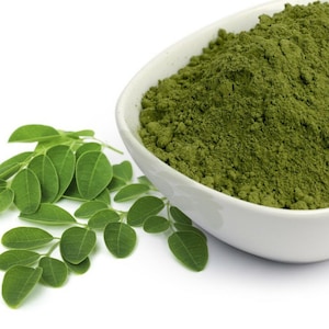 Moringa Leaf Powder, Wildcrafted 1lb