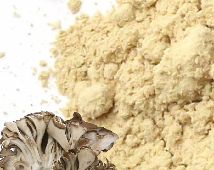 Maitake Mushroom Powder, USA | Hen of the Woods | Fruiting Body Extract  | Grifola Frondosa