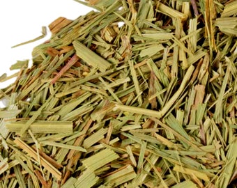 Lemongrass Leaf, Organic C/S | Chukku Kaapi Tea | Lemon Grass | Fever Grass | Dry Loose Herb