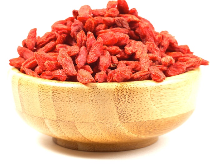 Goji Berry, Whole - Organic Wolfberry 1lb | Fructus Lycii | Gogi | Gou Qi Zi | Dry Herb & Spice