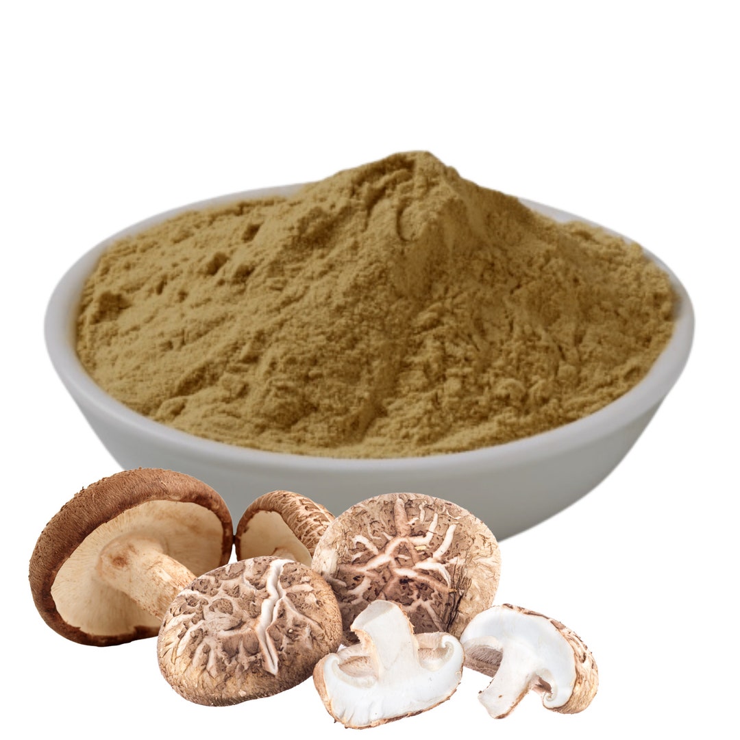 Shiitake Mushroom Powder, Organic Fruiting Body, USA - BULK | Lentinus  Edodus Extract - Etsy Sweden