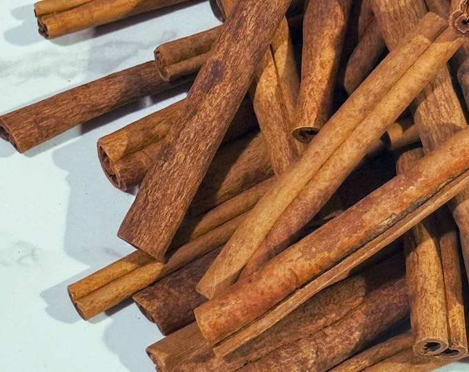 Cassia Cinnamon Sticks, Organic 2 inches | Cinnamomum Cassia Bark | Dried Cinnamon Quills for Tea, Potpourri, Crafts & Culinary Spice