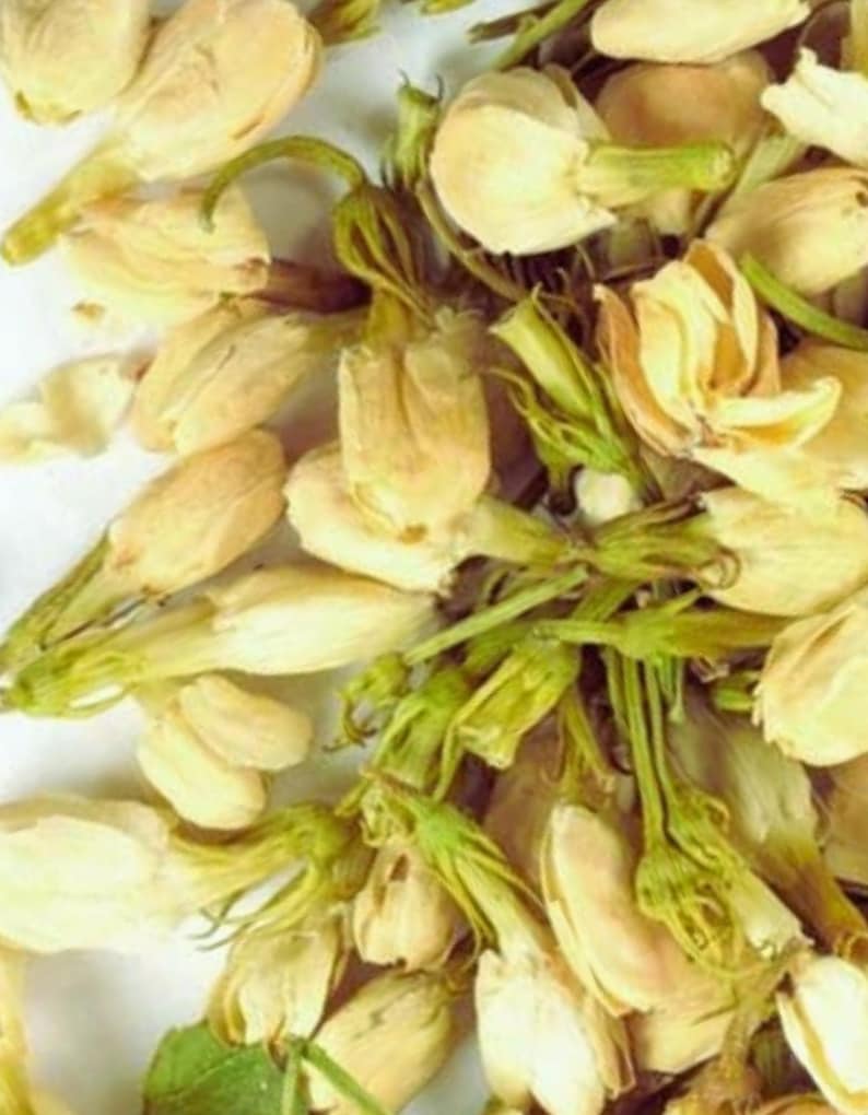 Dry Jasmine flower bud, Jasmin tea herb.