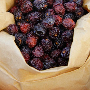 Rose Hips, Whole BULK | Tea | Seeded Rosehips | Rosa Canina Fruit | Dogberry | Natural Vitamin C