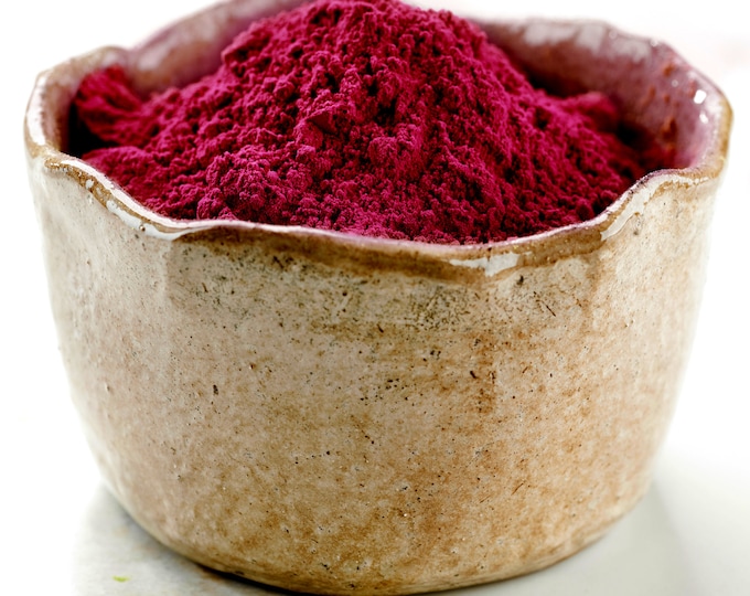 100% Beetroot Powder, Organic - RAW, 1lb | Unprocessed Beet Root | Beets Superfood |  Beta vulgaris