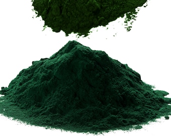 Spirulina Powder (Green), 1lb BULK | USA-Grown | Blue-Green Algae Superfood | Vegan Protein & B12 Source | Clean Lab-Grown | Non-GMO