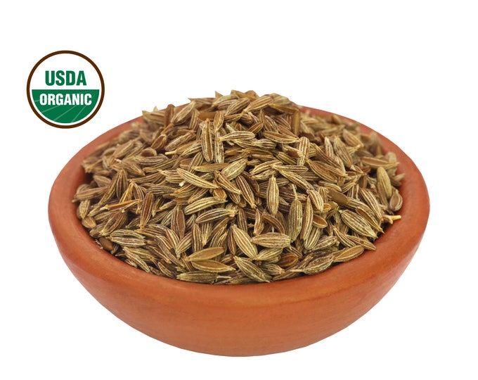 Cumin Seed, Organic - 1lb | Cuminum Cyminum Spice