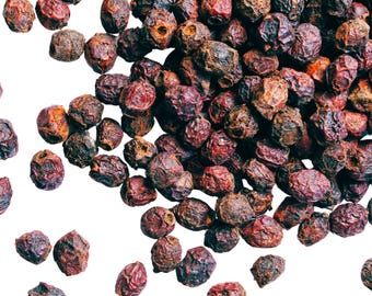 Hawthorn Berry, Whole - 1lb  | Dried Hawthorn Fruit for Tea & Tinctures | Shan Zha Tan | Crataegus