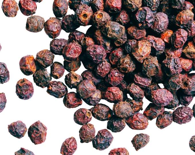 Hawthorn Berry, Whole - Organic BULK | Dried Hawthorn Fruit for Tea & Tinctures | Shan Zha Tan | Crataegus