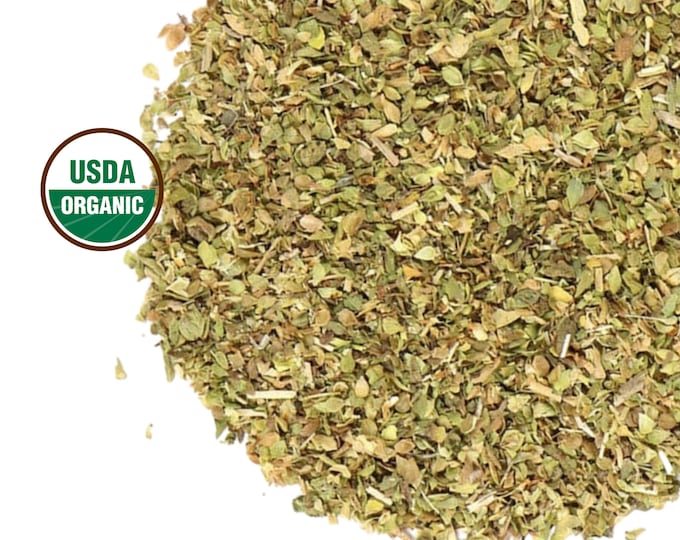 Oregano Leaf, Organic 1lb C/S | Origanum Vulgare | Dry Loose Herb