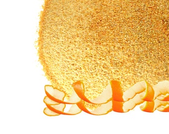 USA Sweet Orange Peel Zest Powder, Organic 1lb - C/S | Herb and Spice