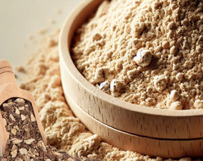 Angelica Root Powder, BULK - Organic | Archangelica Officinalis | Holy Ghost Root | Herbal, Skincare, Culinary & Spiritual Use
