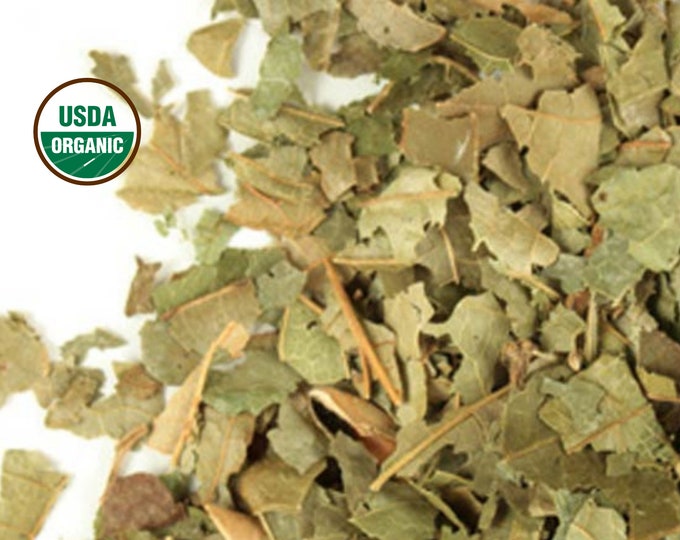 Organic Witch Hazel Leaf, USA 1lb C/S | Witchhazel Loose Dry Herb | Hamamelis virginiana