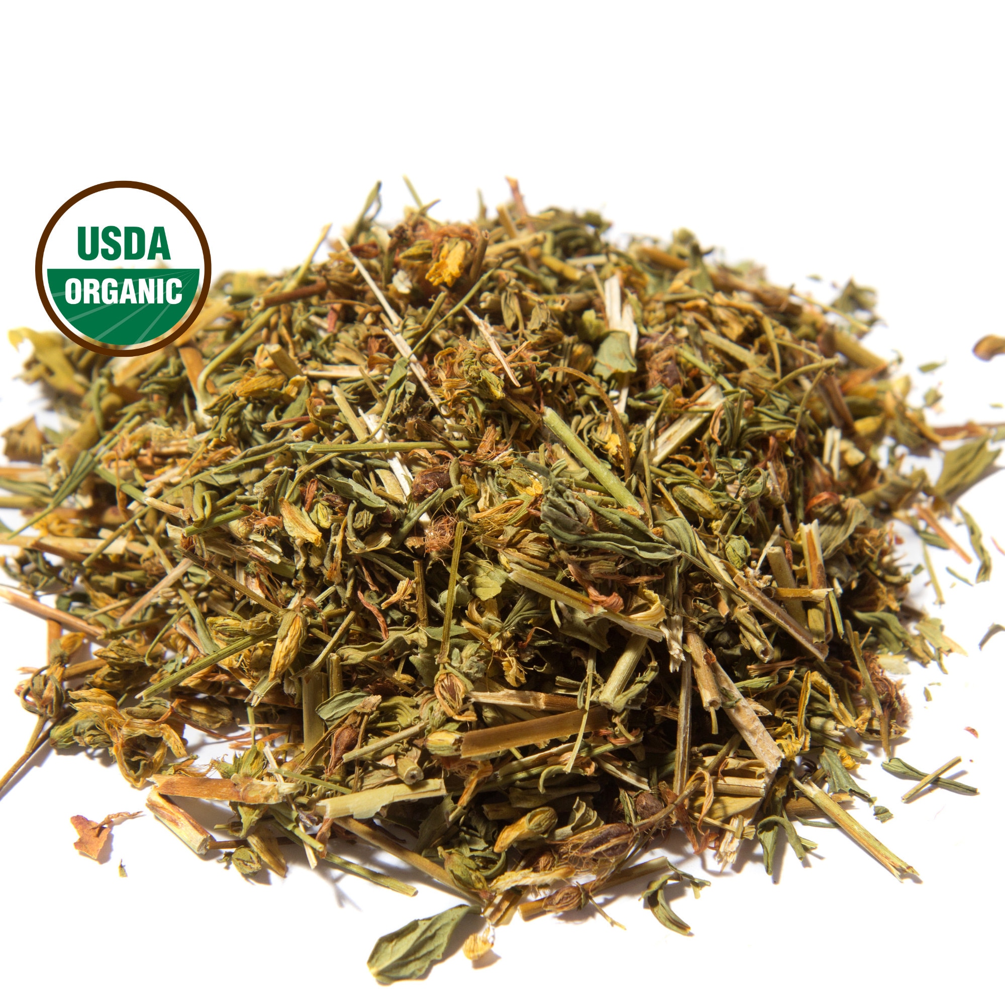 Saint John 's Wort, Organic 1lb C/S St John Dry Loose Herb