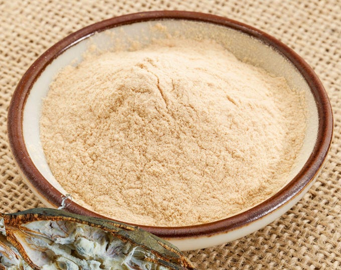 African Baobab Powder, RAW 1lb | Pure & Nutrient-Dense Superfood | Natural Vitamin C Fruit Powder | No Additives.