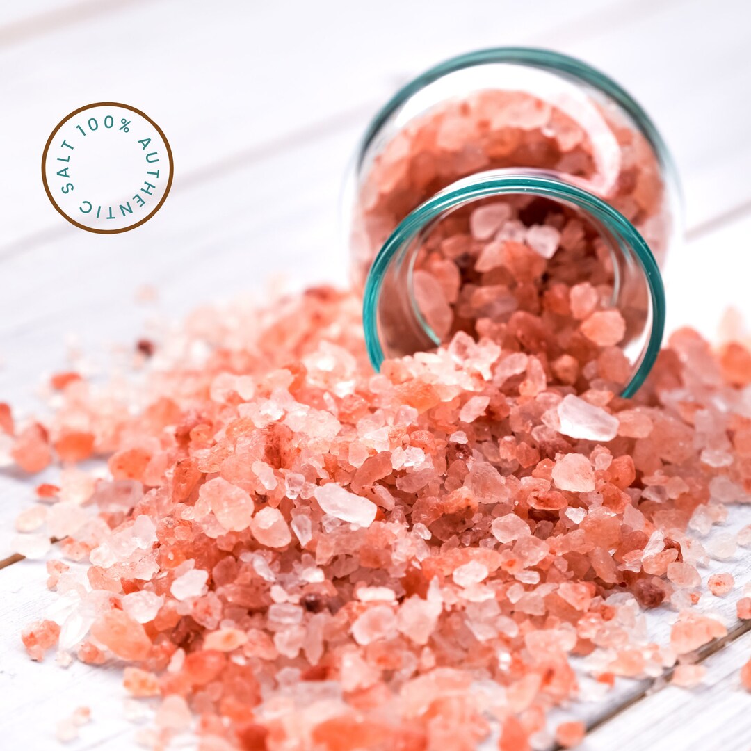 Pink Himalayan Salt 1lb Fine or Coarse, 100 Natural Granules Etsy