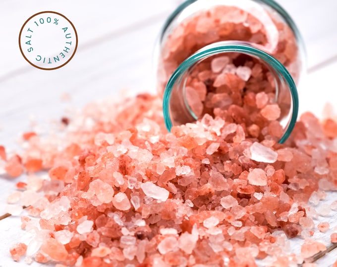 Pink Himalayan Salt | 1lb Fine or Coarse, 100% Natural Granules