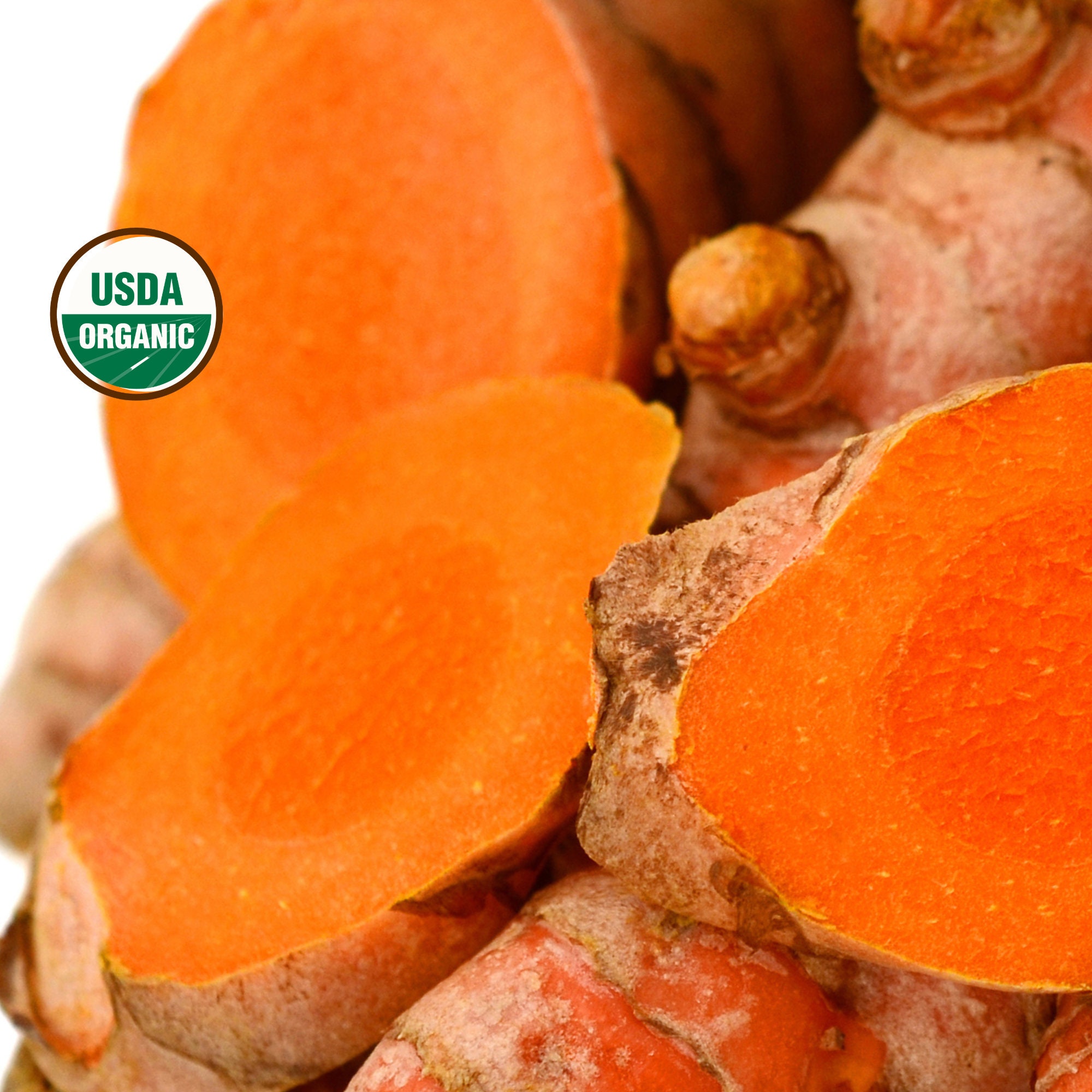 Organic India Turmeric Root, 1lb Whole Culinary Tumeric NOT for