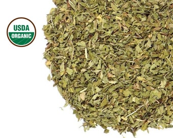 Feuille de menthe verte, biologique USA 1lb C/S | Thé à la menthe | Herbe sèche en vrac | Menthe Spicata