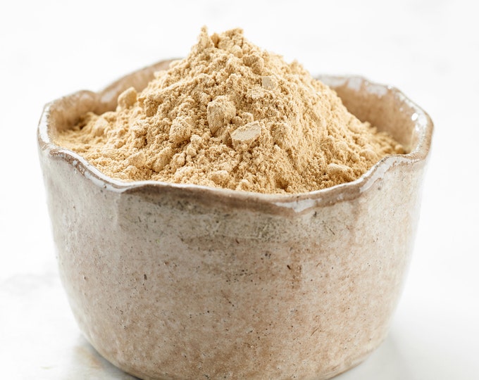 Maca Root Powder, RAW Organic 1lb | Unprocessed Lepidum Meyeni Macca