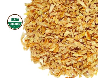 USA Sweet Orange Peel, Organic 1lb - C/S | Dry Herb and Spice